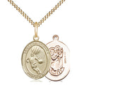 Patron Saint Basketball Sports Medal