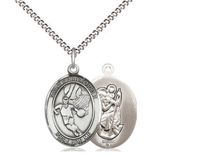 Patron Saint Basketball Sports Medal