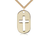 Dog Tag Cross