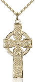 Kilklispeen Cross Pendant in Sterling Silver or Gold Filled