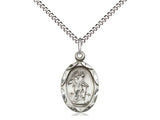 Oval Guardian Angel Medal