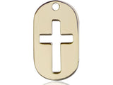 Dog Tag Cross