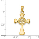 14kt Celtic Cross Pendant
