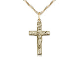 Crucifix Pendant on 18" Chain