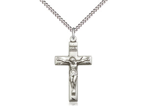 Crucifix Pendant on 18" Chain