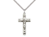 Crucifix Pendant on 18" Chain