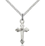 Gold Filled or Sterling Silver Cross Pendant