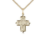4 Way Cross Necklace