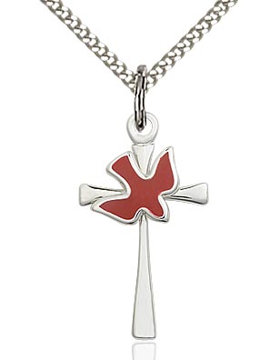 Cross with Holy Spirit Dove