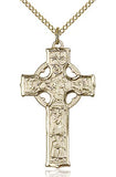 Sterling Silver or Gold Filled Celtic Cross Pendant