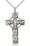 Sterling Silver or Gold Filled Celtic Cross Pendant