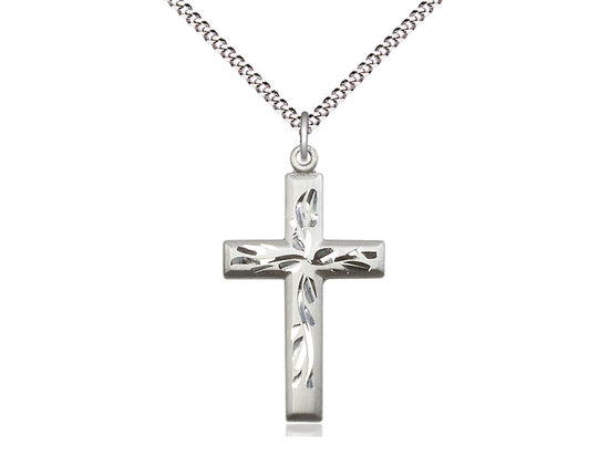 Cross Pendant on 18