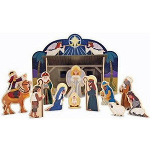 Wooden Nativity Set