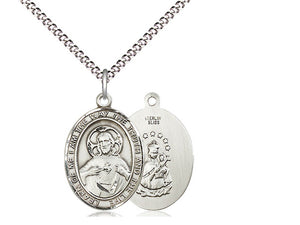 Oval Scapular Pendant