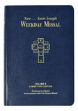 New Saint Joseph Weekday Missal Large Print Vol II