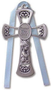 Pewter Crib Cross