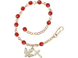 Holy Spirit Rosary Bracelet Ruby