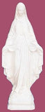 24 inch Our Lady Of Grace Indoor/Outdoor Statue  - White Finish