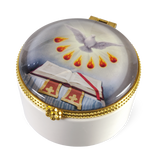 Porcelain Rosary Box