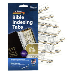 Bible Indexing Tabs Catholic