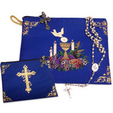 White or Blue Tapestry 1st Holy Communion Pouch